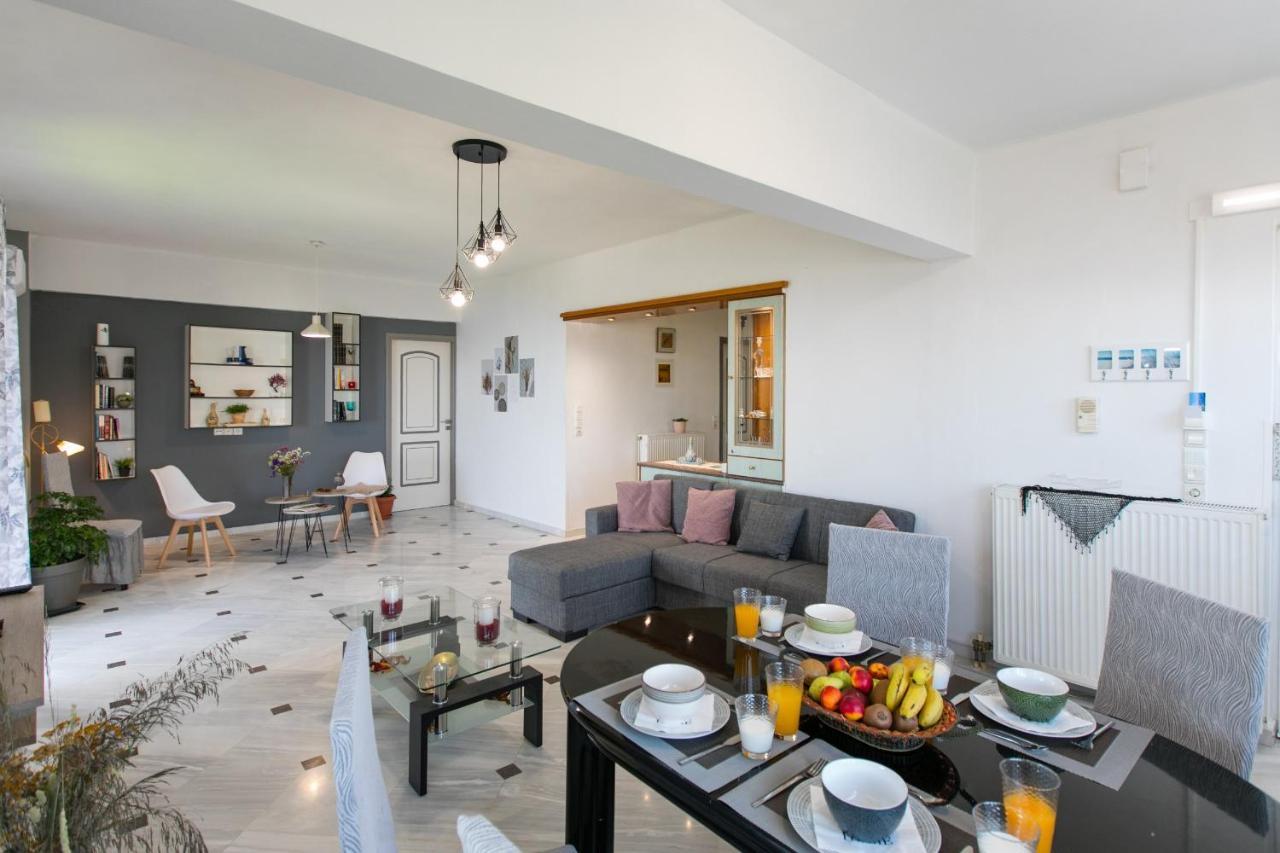 Willa Irini'S Sea View House Sellía Zewnętrze zdjęcie